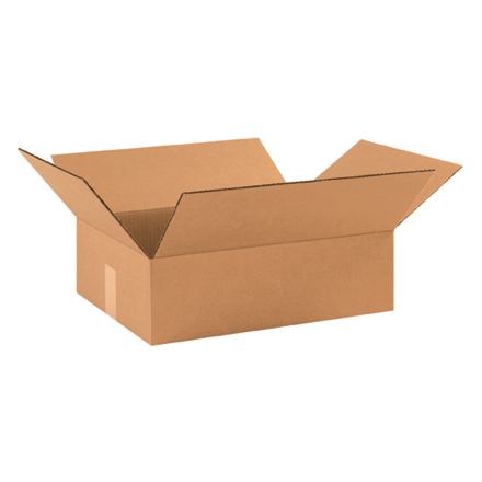 17 x 13 x 5" Flat Corrugated Boxes