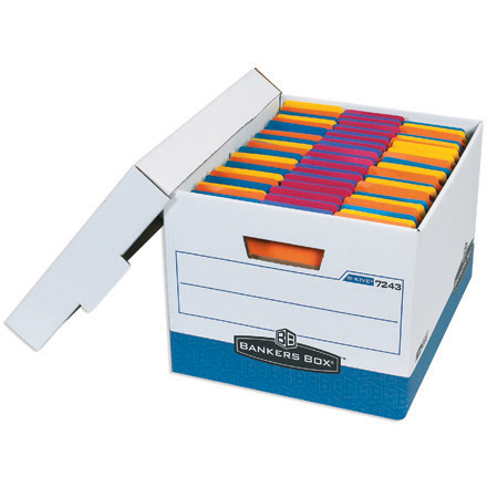 15 x 12 x 10" Blue R-Kive<span class='rtm'>®</span> File Storage Boxes